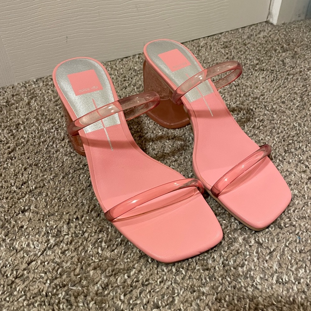 Dolce Vita Barbie Pink Jelly Heels